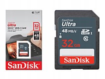 SanDisk 32Gb Ultra SDHC Class 10 UHS-I