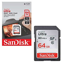 SanDisk 64Gb Ultra SDHC Class 10 UHS-I