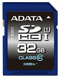 A-DATA Premier 32Gb UHS-I SDHC Class10 (ASDH32GUICL10-R)